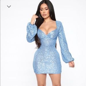 Ice Baby Sequin Mini Dress